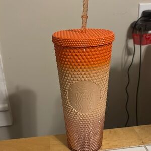 Starbucks Vibrant Orange Tumbler